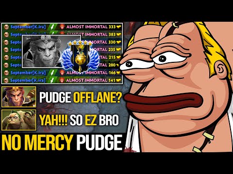 This Is The Result When You Meet A Monster Pudge Offlane - "Poor Monkey King" | Pudge Official