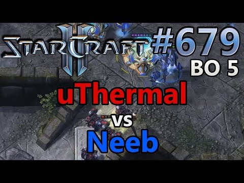 uThermal (T) vs Neeb (P) | BO5 Part 2 | HSC XVI | Starcraft 2: Replay-Cast #679 [German]