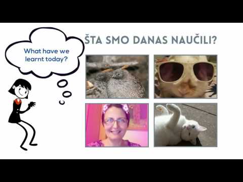 Serbian for Kids - Lesson One