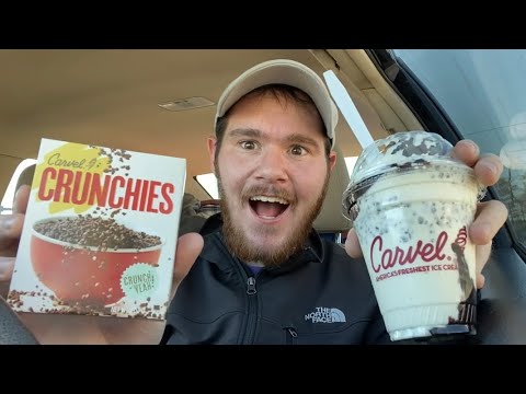 Carvel Crunchies Dasher Sundae Review and Crunchies Cereal Discussion