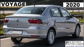 VOLKSWAGEN VOYAGE 2020 PREÇOS CORES VERSÕES MUITOS DETALHES