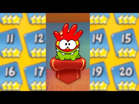 Cut the Rope Experiments GOLD - 3 Stars All 25 Levels in Getting Started Gameplay