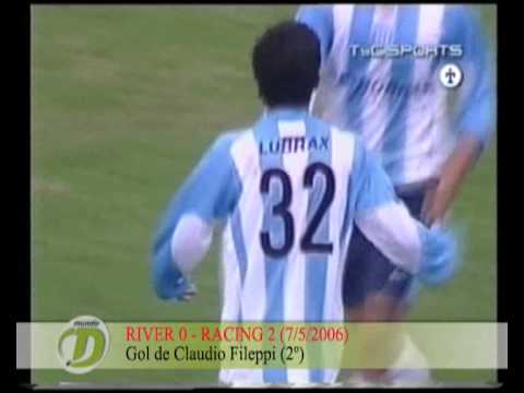 Gol de Fileppi a River (2006) / Archivos de Gustavo