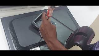 Video thumbnail for HP LA2205WG MONITOR  HOW TO CONNECT  BASE STAND | HP LA2205WG MONITOR Remove Stand Tamil by VELS TV