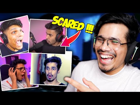 Indian Gamers Getting Scared 😂 | Waamu Reacts #4
