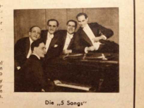Alfred Beres Tanz Orchester, Eric Helgar, 5 Songs, In meinem kleinen Paddelboot, Foxtrot, 1932