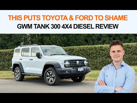 2026 GWM Tank 300 2.4 diesel Review on/off-road Review Australia & 0-100
