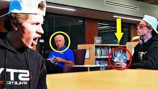 Eating Chips in a Public LIBRARY!