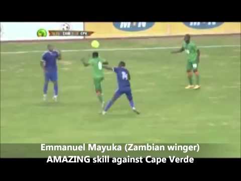Emmanuel Mayuka AMAZING skill against Cape Verde