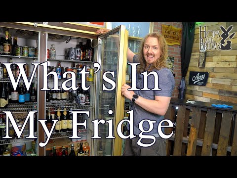 Whats In My Beer Fridge