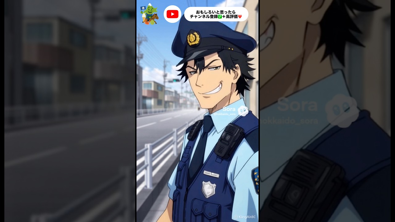 バイト代が消える…！自転車の「青切符」がマジで怖すぎる件 #歌詞連動アニメ #青切符 #北海道の歩き方 #shorts