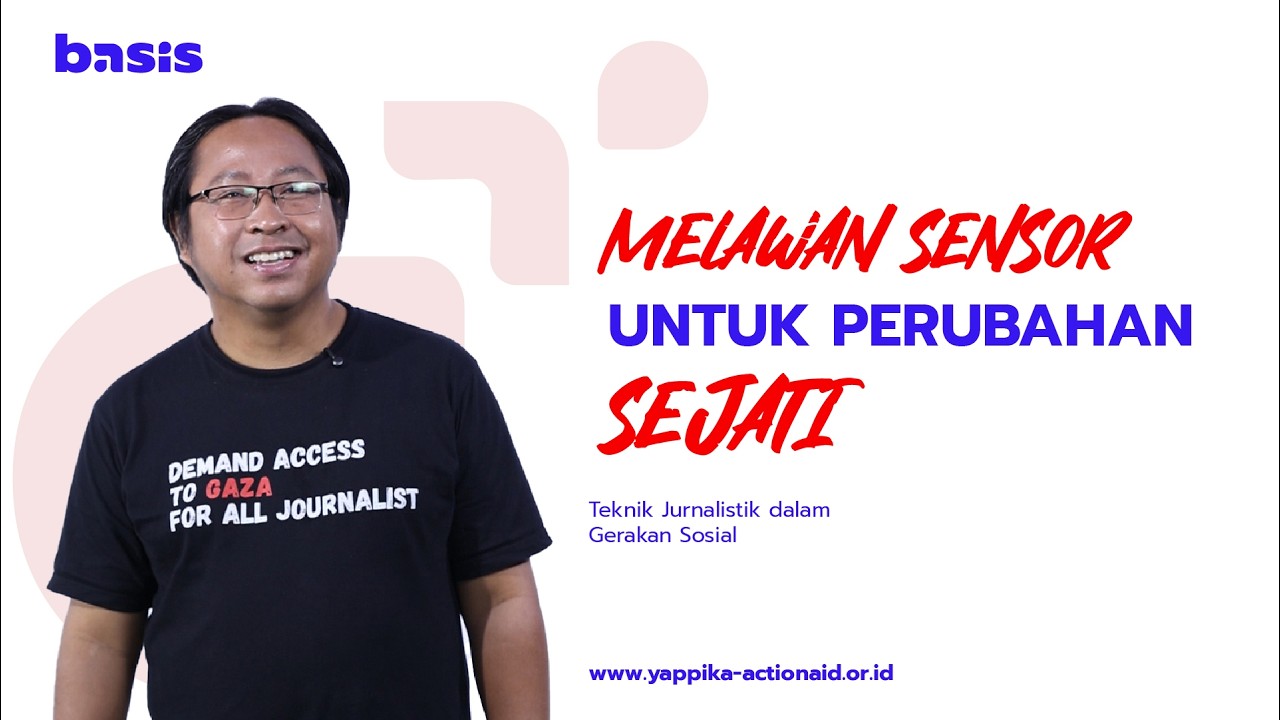 Teknik Jurnalistik untuk Gerakan Masyarakat Sipil