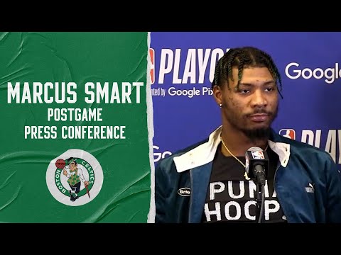 Marcus Smart Postgame Press Conference ' Game 4 ' Boston Celtics at Brooklyn Nets