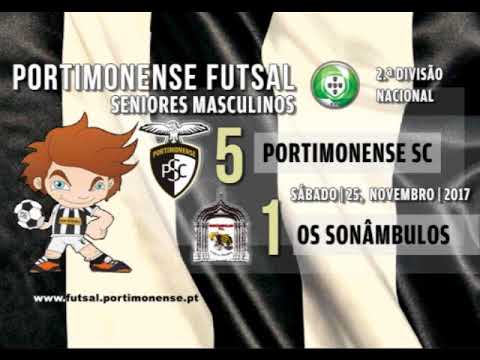 Portimonense 5 Sonâmbulos 1 - Reportagem (Futsal - 2ªDivisão 2017/18)