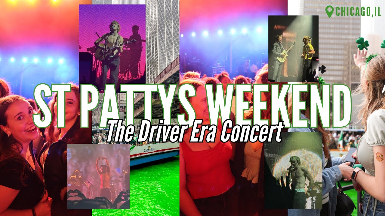 Chicago Madness: St. Patrick's Day, The Driver Era: Obsession Tour! | Alyssa Rose Vlogs