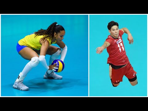 Craziest Servers in Volleyball History (HD)