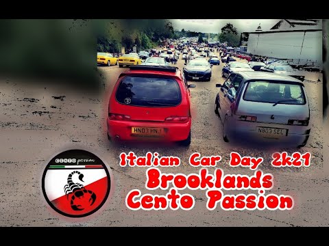 Italian Car Day Brooklands 2021 - Cento Passion