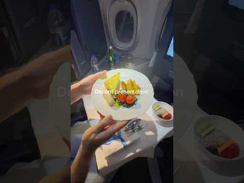Everything I Ate on ITA Airways $3,750 Business Class A321 Flight Dubai to Rome