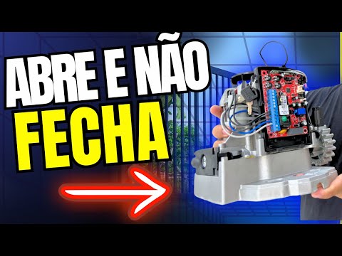 Electronic gate only opens, doesn't close! How to fix it.