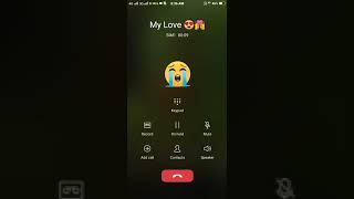 Breakup With Last Call 💔💔  Sad 😭😭  YR 