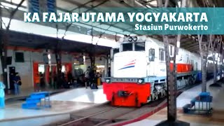 preview picture of video 'CC 201 78 04 - KA Fajar Utama Yogyakarta memasuki stasiun Purwokerto.'
