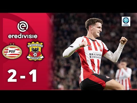 Thanks to Til! PSV stays on Feyenoord's heels | PSV Eindhoven - Go Ahead Eagles