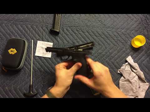 How To Break Down And Clean Smith Wesson M P 40 M&P40 Field Strip
