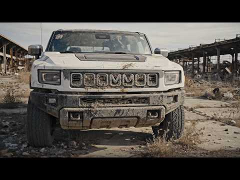 Thumbnail for ASMR Car Restoration! Full Restoration Abandoned 2022 GMC Hummer EV Pickup by GMC Hummer EV