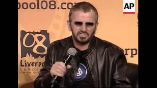 Ringo Starr and Dave Stewart in Liverpool for concert