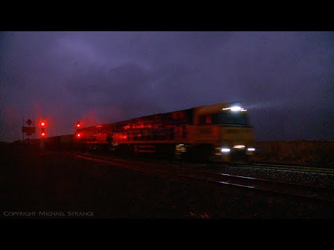 7MP5 Pacific National Container Train With NR84 & 9323 (5/3/2022) - PoathTV Australian Railways