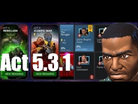 ACT 5.3.1 (Initial Completion) - Marvel Contest of Champions