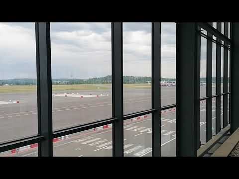 Flugzeugstart von Saarbrücken nach Mallorca (27.06.2021)