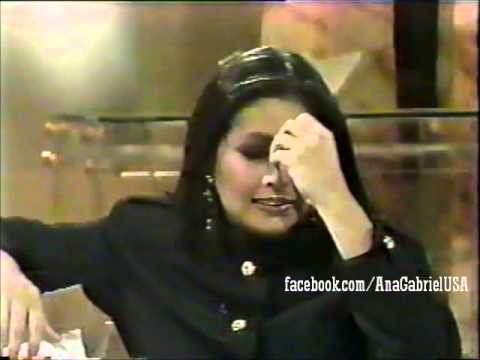 Ana Gabriel Entrevista con Veronica Castro 1989 Programa !AQUI ESTA!