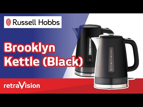 Russell Hobbs Brooklyn Kettle (Black) | Retravision