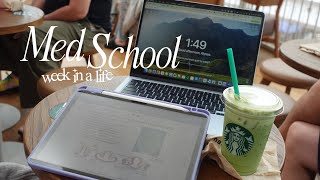 med school study vlog | clinical community care posting, how i study in med school 📚