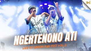 Download lagu NGERTENONO ATI - NDX AKA ( LIVE AT GAMON FUN FEST VOL.2 BANYUWANGI ) mp3 Download lagu NGERTENONO ATI - NDX AKA ( LIVE AT GAMON FUN FEST VOL.2 BANYUWANGI ) mp3
