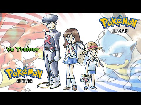 Trainer Battle - Pokemon Red and Blue