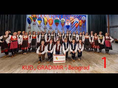 1. KUD „ GRADIMIR ”, Beograd, 31. BALKAN FOLK FEST ® season 2025