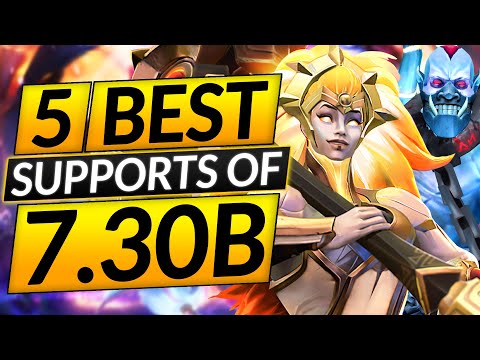 5 UNBELIEVABLY BROKEN SUPPORTS of the NEW 7.30b Patch - Position 4 and 5 - Dota 2 Guide