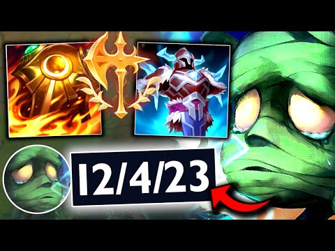 THIS BUILD TURNS AMUMU INTO AN EASY TOP LANE CARRY! (BETTER THAN AMUMU JUNGLE) - League of Legends