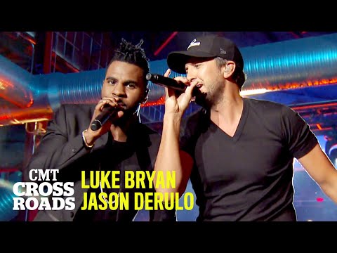 Jason Derulo & Luke Bryan Perform 'Country Girl (Shake It For Me)' | CMT Crossroads