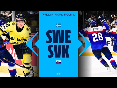 Highlights: Sweden vs Slovakia | 2026 #WorldJuniors