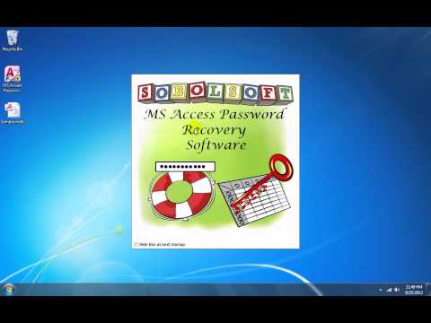 MS Access Password Recovery Software