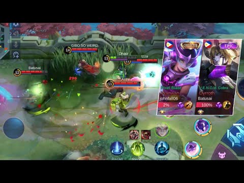 I DIDN'T EXPECT PLAYING AGAINST THEM IS TOO HARD | YU ZHONG MOBILE LEGENDS
