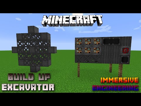 Build up Excavator 🔧 Immersive Engineering Tutorial 1.15 🔧 Deutsch