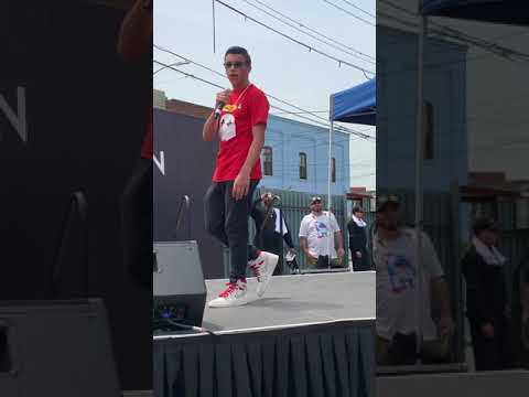 LIL DEE BREATHE FREESTYLE. Live at the Bushwick Collective 2019