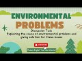 Environmental Problems In A Big City And Discussion Task