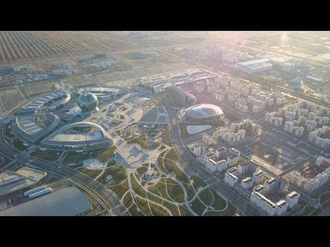 Astana after EXPO, Botanical Garden, October 2017