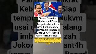 Download lagu “Demokrat naik pitam! AHY bantah keras klaim jadi dalang isu ijazah.” #shorts #viralvideo mp3 Download lagu “Demokrat naik pitam! AHY bantah keras klaim jadi dalang isu ijazah.” #shorts #viralvideo mp3