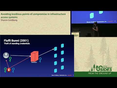 BSidesSF 2022 - Avoiding insidious points of compromise in infrastructure... (Sharon Goldberg)